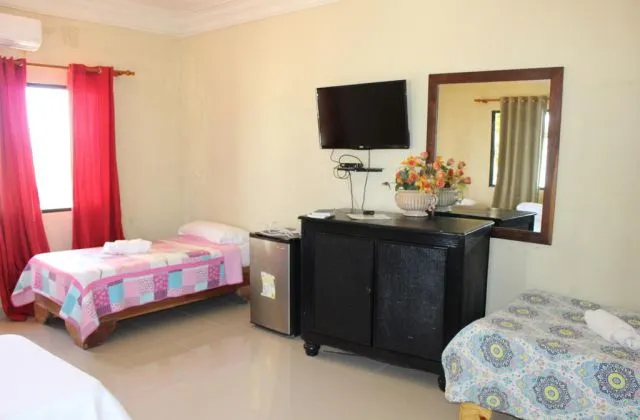 Hotel Guarocuya Barahona chambre 2 lits